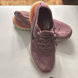 Nike Women's Athletic Shoes in Pink and Orange